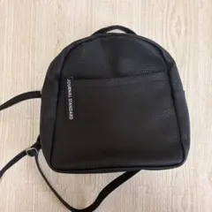 JOURNAL STANDARD 黒 フェイクレザー ミニリュックのサムネイル