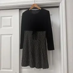 ベルベット・Aラインワンピース