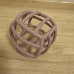 くすみカラー ボール型 知育玩具 ラトル