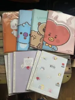 BT21 クリアファイル ノート 13点《送料込み》新品未使用