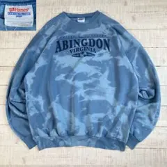 90sオールド ヘインズ タイダイ　ブリーチ加工　プリント　XL メキシコ製のサムネイル