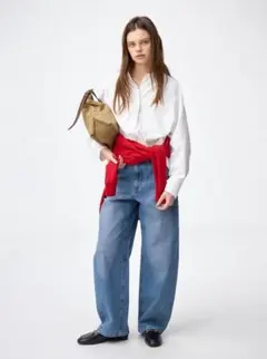 GU バレルレッグジーンズ　65BLUE Ｓサイズ 未使用