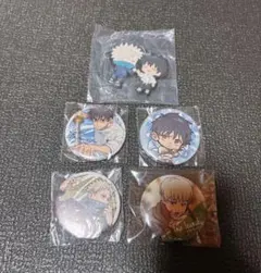 呪術廻戦　缶バッジ　ラバーチャーム