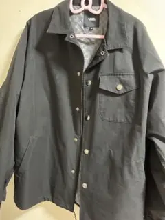 VANS コーチジャケット ブラック M