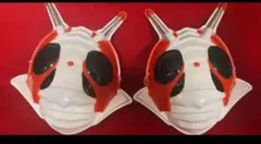 推しキャラお面！この価格でお届けします！ 仮面ライダーV３のお面まとめて２枚