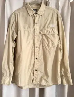 THE NORTH FACE L/S Nuptse Shirt Lサイズ