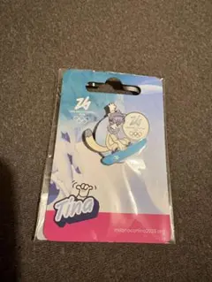 ミラノ・コルティナ2026 オリンピックピンバッジ 非売品 スピード