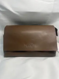 【新品】アネロ anello GRANDE ボディバッグ PUレザー ブラウン