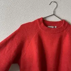 赤ニット ニット