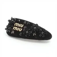 miu miu ベルベット リボン シュシュ ヘアゴム - メルカリ