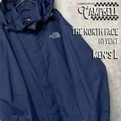 【希少☆海外限定ハイベント90s】ノースフェイス マウンテンパーカー ネイビーL