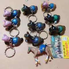 馬　競馬　ストラップ　セット