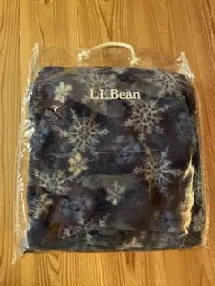 L.L.Bean 雪の結晶柄 ブランケット　匿名配送