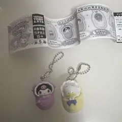 サンリオキャラクターズ　おくるみベイビーマスコット3