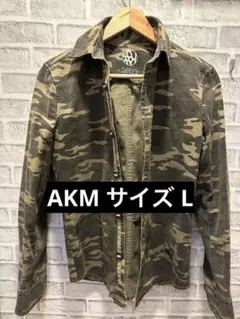 AKM 迷彩シャツ　サイズL wjk jun hashimoto