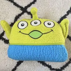 ディズニー トイストーリー リトルグリーンメン ボア フリース ブランケット