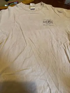 90'sヘインズTシャツ後染め茶色フェードXL