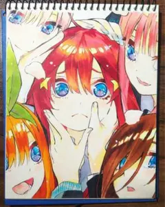 五等分の花嫁イラスト