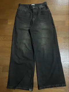 Regen Glanz ワイドバギーデニムパンツ