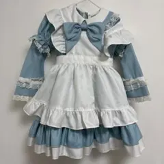 【キャサリンコテージ】 アリス ワンピース ドレス コスプレ 110cm 水色