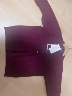 DAY CLOSET ワインレッド 長袖カーディガンのサムネイル