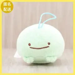 ナムコ すみっコぐらし とかげ 本物 うつぶせゴムひも付きマスコット ストラップ