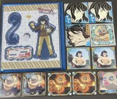 鬼滅の刃 嘴平伊之助 アクスタ シール 12点セット