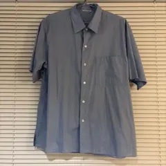 有名人着用モデル】AURALEE 長袖シャツ ブルーポケット有 - メルカリ