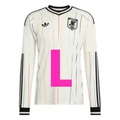 国内正規品 adidas サッカー日本代表 2026アウェイ レプリカ 長袖L