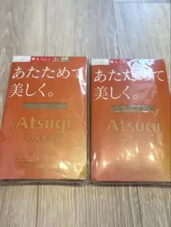 Atsugi ストッキング M-L 2パック 発熱機能付き