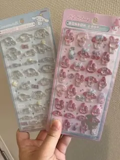 シナモロール・マイメロディ ボンボンドロップシールセット