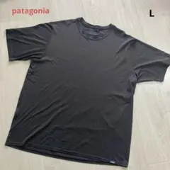 パタゴニア キャプリーン クールデイリーシャツ L 半袖 Tシャツ 黒 シンプル