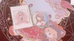 プロセカ 望月穂波 5周年 感謝祭 アクキー 缶バッジ