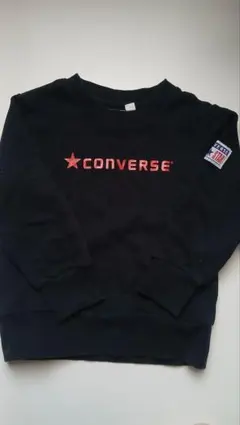 CONVERSE 黒 トレーナー