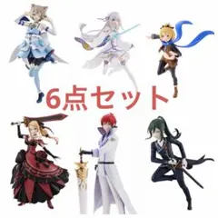 Re:ゼロから始める異世界生活 リゼロ GIGO限定 フィギュア 6点セット