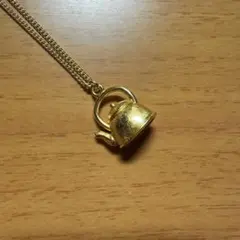 the teapot goldnecklace