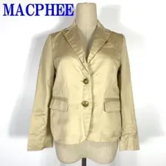 MACPHEE マカフィー テーラードジャケット ベージュ 38 C1357のサムネイル