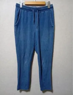 GU デニムスウェットイージーパンツ S スウェットパンツ ジョガーパンツ