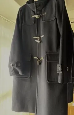 ネイビーダッフルコート ウール