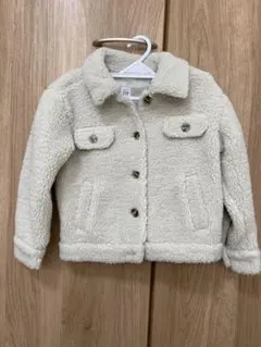 新品未使用　baby GAP ボアジャケット 110cm〜