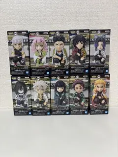 鬼滅の刃　ワールドコレクタブルフィギュア　柱　コンプリート　全１0点　お館様の前