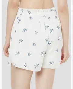 【タグ付】ジェラピケ　レトロストロベリーサテンショートパンツPWFP231297