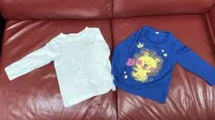 男の子　サイズ90 長袖Tシャツ2点セット　西松屋　familiar ユニクロ