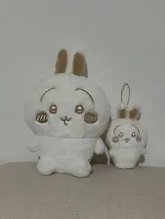 ちいかわ ぬいぱれっと ミルクいろ ぬいぐるみ マスコット うさぎ 2点セット