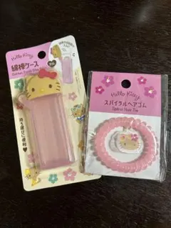 【新品未使用】日焼けキティ ハローキティ　2種セット★キャンドゥ　セリア★