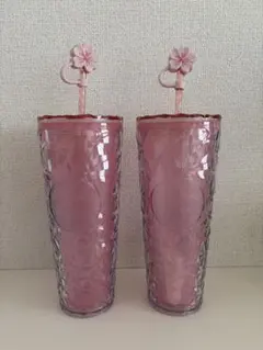 スターバックス カラーチェンジングコールドカップタンブラー710ml 2個