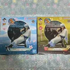 銀魂 坂田銀時 A賞 ラストワン LAYER SCAPE フィギュア 2体セット