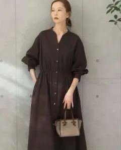 アーバンリサーチロッソ　新品　イージーケアシャツワンピース
