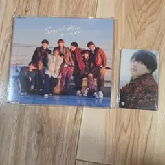 なにわ男子　Special Kiss CD,クリアソロカード全員分