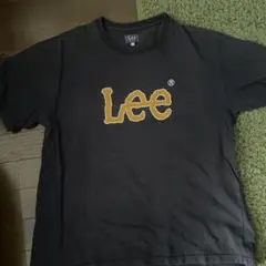 Lee ロゴプリント Tシャツ Lサイズ 黒